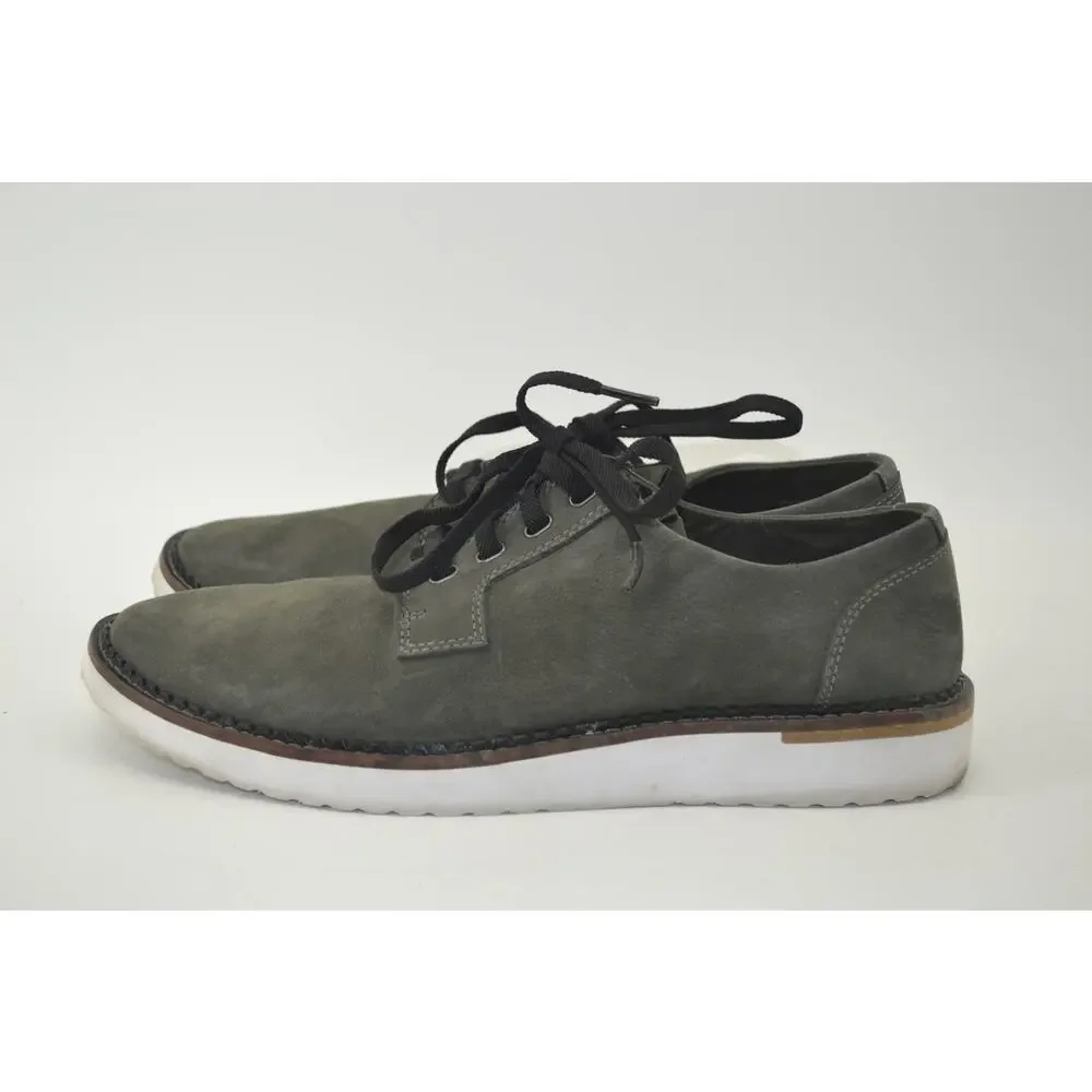 Sperry Top Slider Mens Size 10 Camden Oxford Nubuck Gray Lace Up